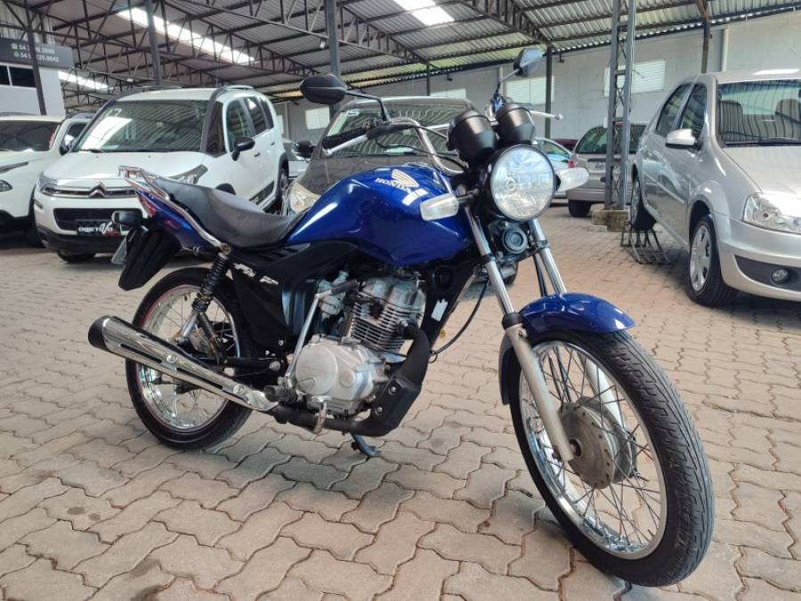 HONDA - CG 125 - 2010/2010 - Azul - R$ 8.900,00