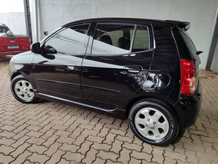 KIA MOTORS - PICANTO - 2008/2008 - Preta - R$ 27.900,00