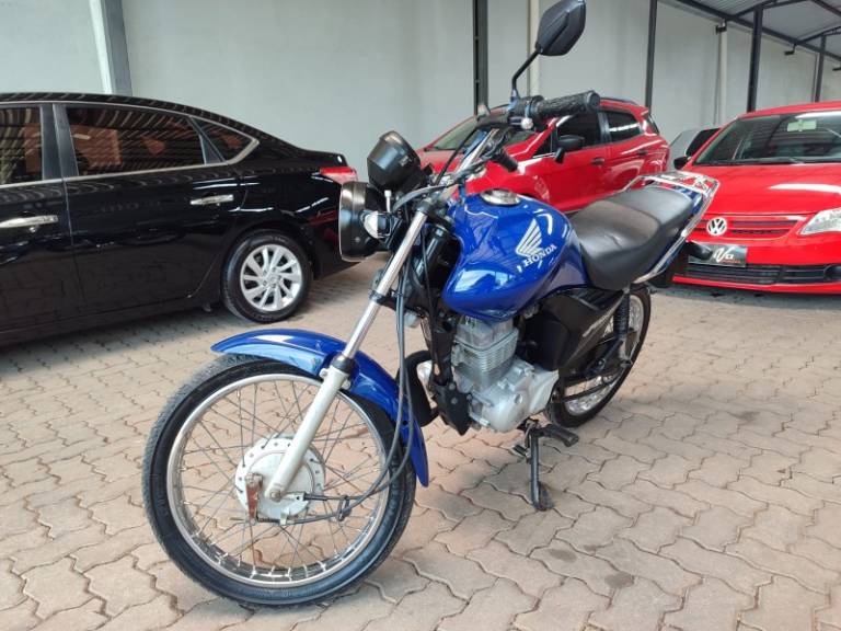 HONDA - CG 125 - 2010/2010 - Azul - R$ 8.900,00