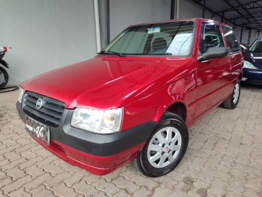 FIAT - UNO - 2007/2008 - Vermelha - R$ 19.900,00