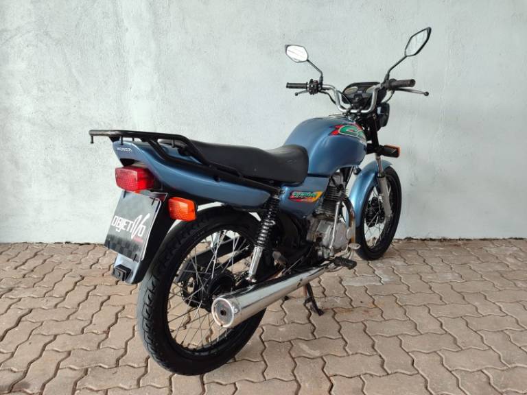 HONDA - CG 125 - 1998/1998 - Azul - R$ 6.900,00