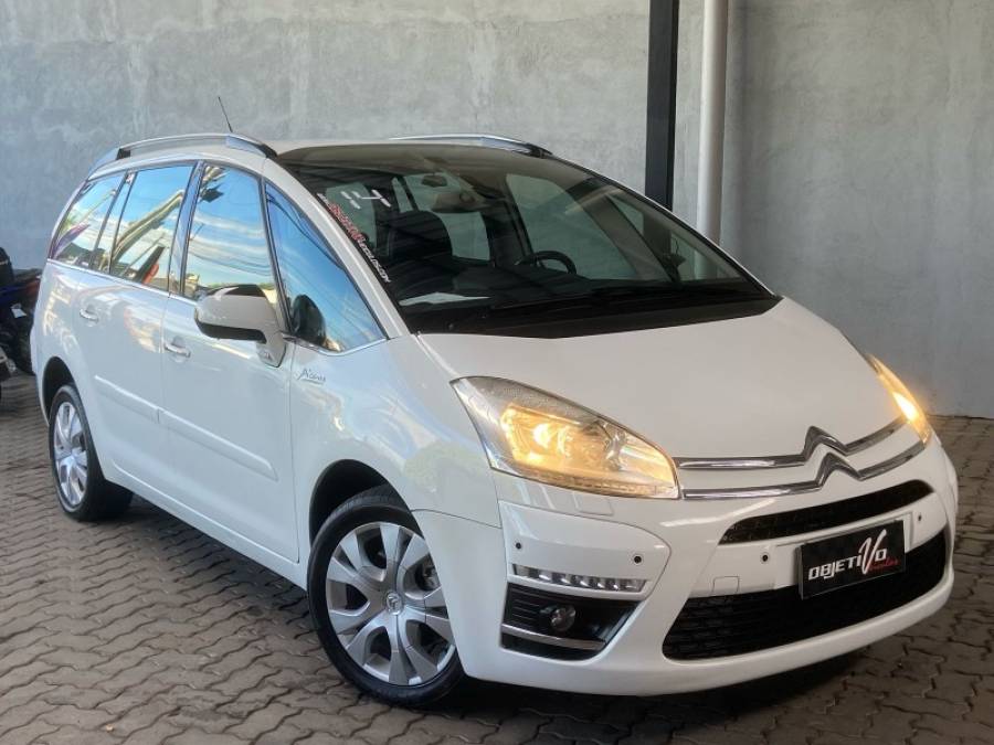 CITROËN - C4 GRAND PICASSO - 2013/2014 - Branca - R$ 44.900,00