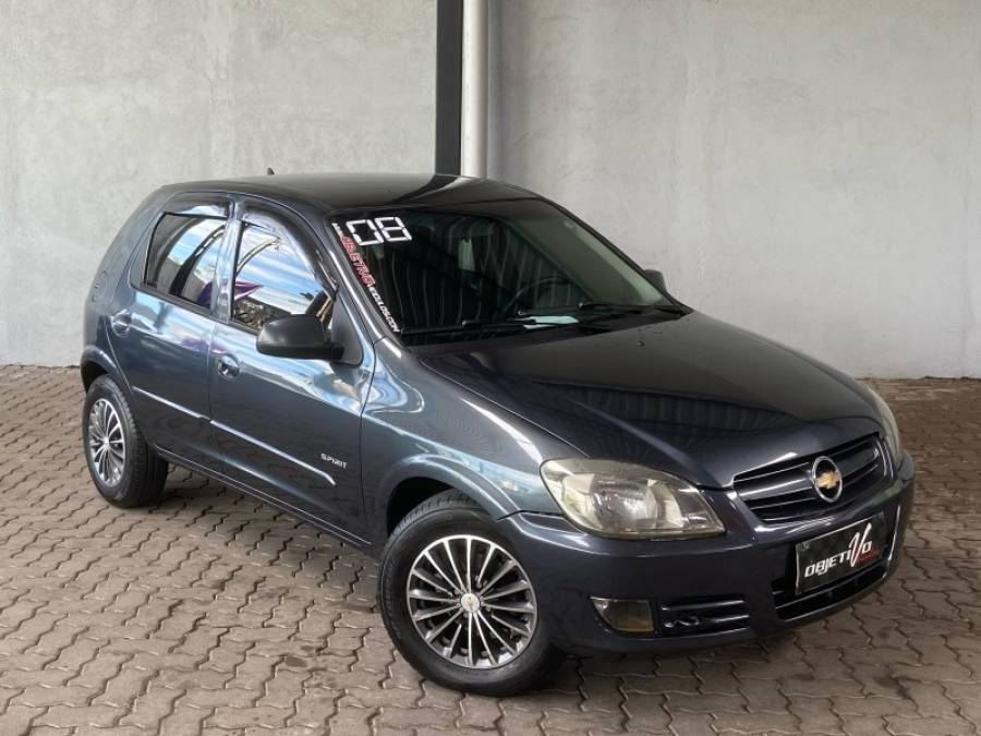 CHEVROLET - CELTA - 2007/2008 - Cinza - R$ 23.900,00