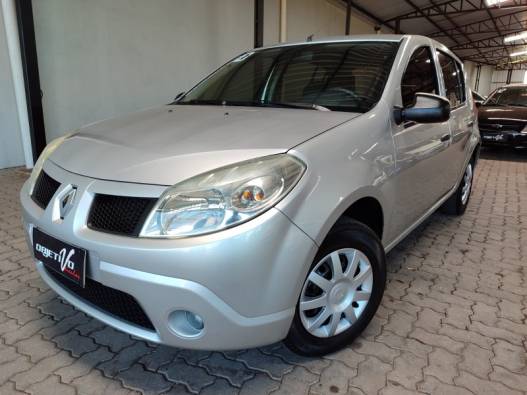 RENAULT - SANDERO - 2009/2010 - Prata - R$ 25.900,00